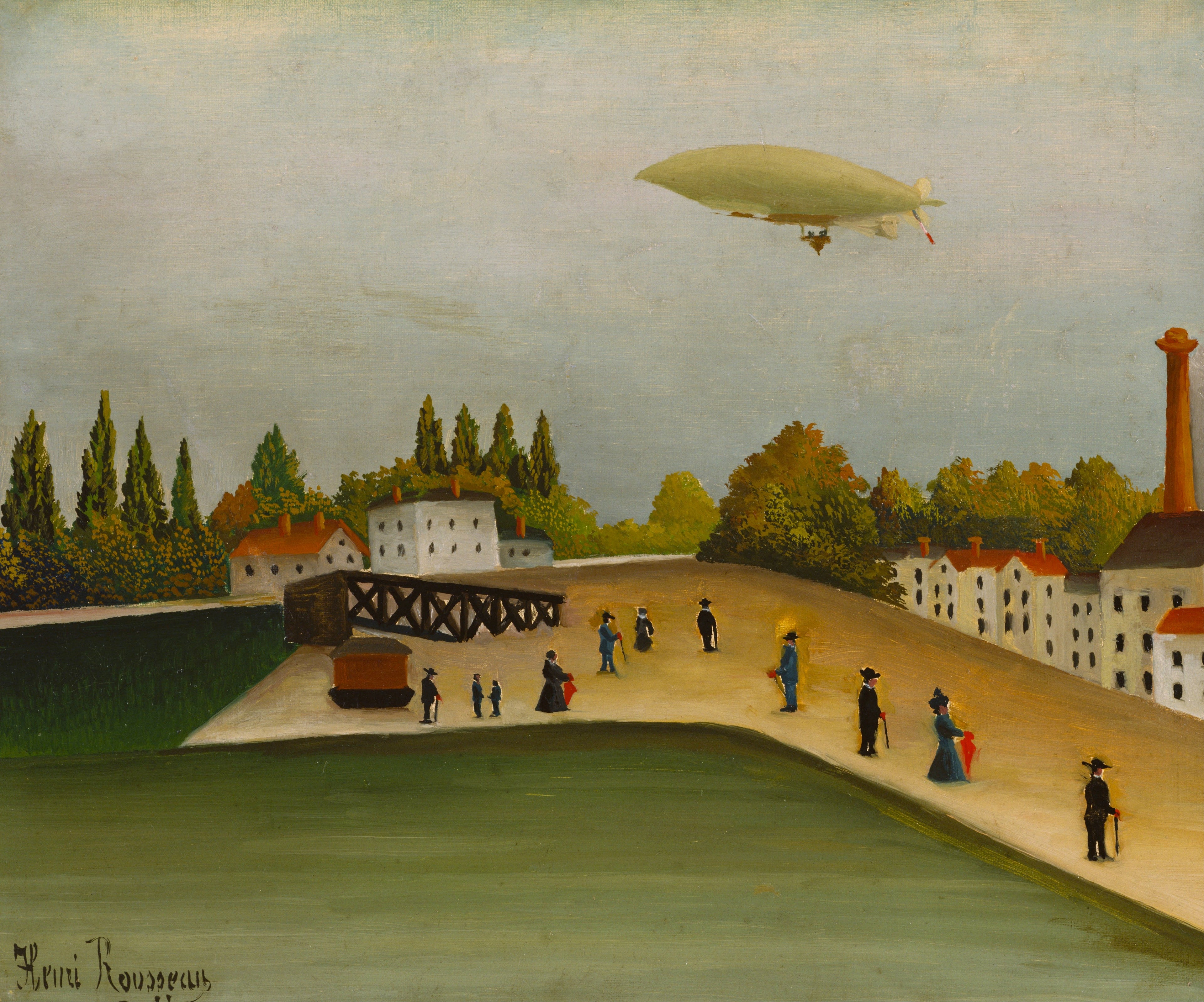 Quai d'Ivry - Henri Rousseau
