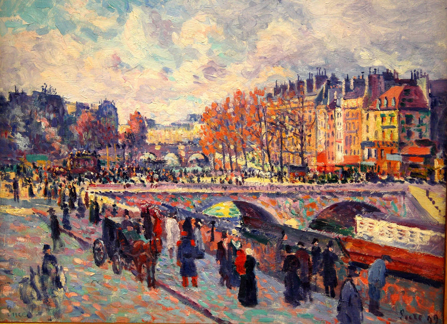 Seinen i Paris - Maximilien Luce