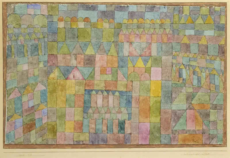 Tempelkvarteret - Paul Klee