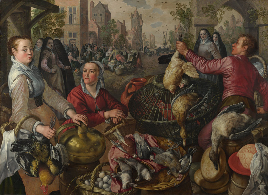 les Quatre Éléments - Joachim Bueckelaer