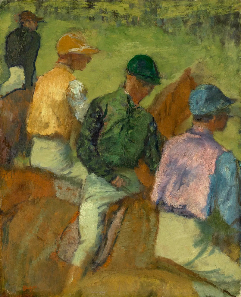 Fire jockeys - Edgar Degas