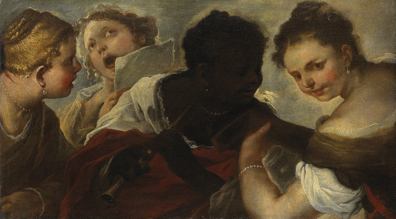 Fire musikere - Luca Giordano