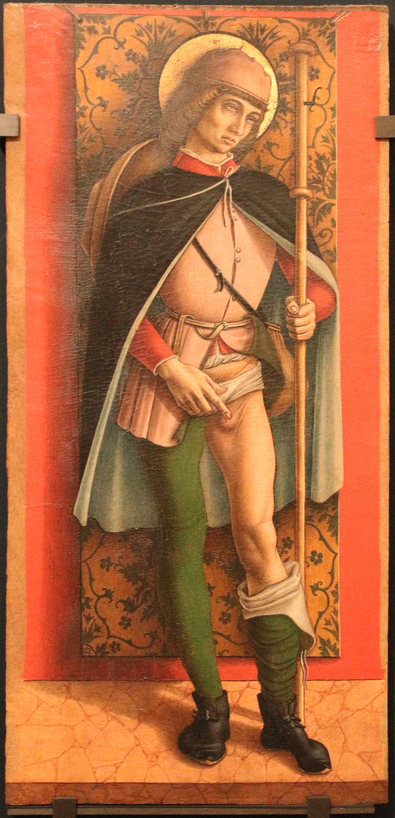 Fire hellige og velsignede: Sankt Roch - Carlo Crivelli