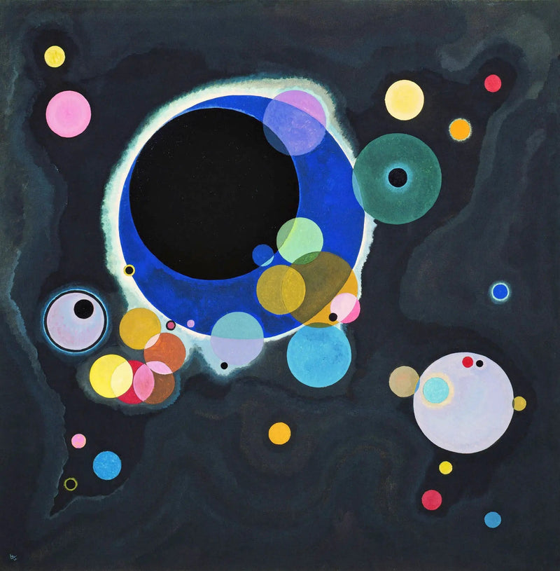 Nogle Cirkler - Vassily Kandinsky