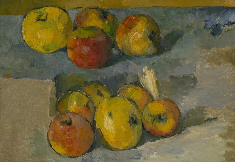 Nogle æbler - Paul Cézanne