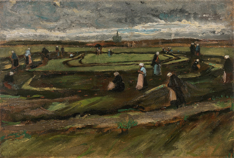 Netreparatører i klitterne - Vincent van Gogh