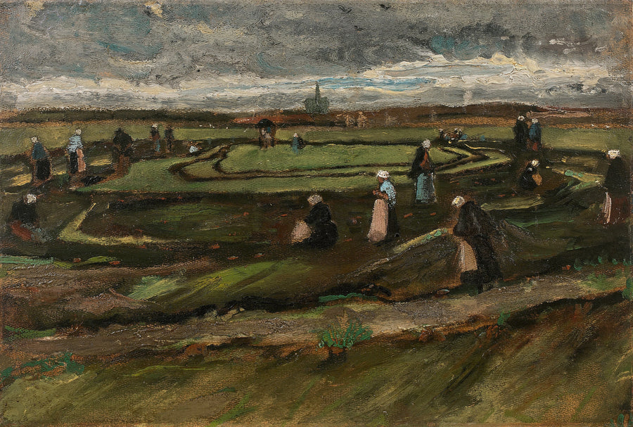 Netreparatører i klitterne - Vincent van Gogh