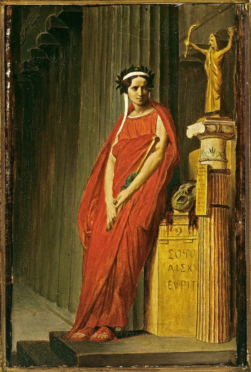 Rachel (1821-1858), i tragediekostume - Jean-Léon Gérôme