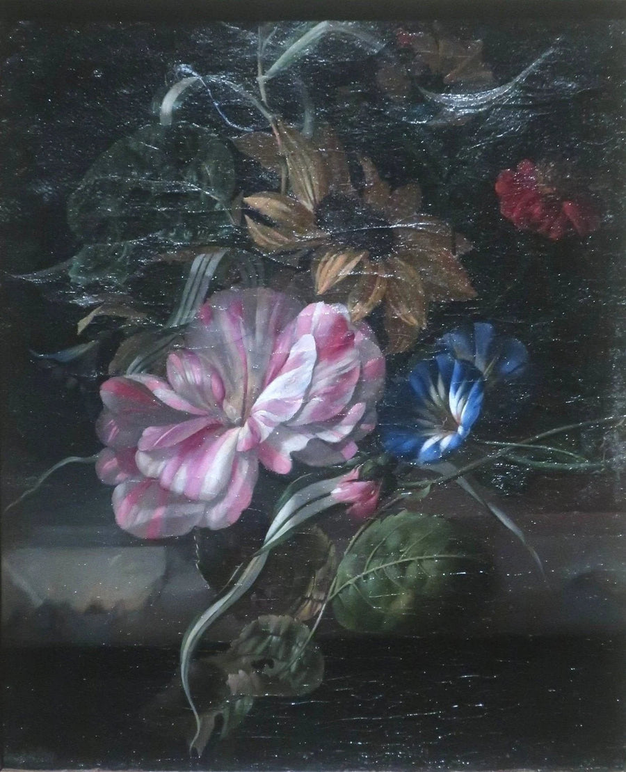 Pièce florale — musée Martin von Wagner, vers 1685 - Rachel Ruysch