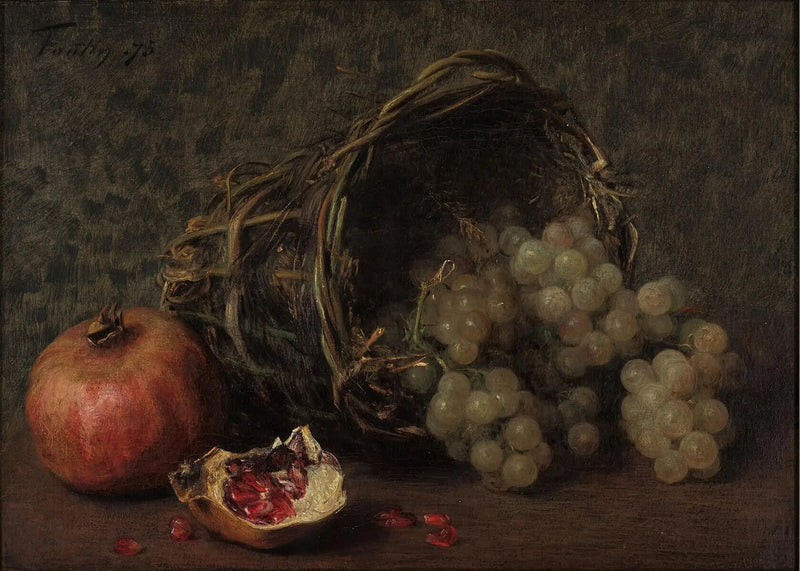 Rosiner og granatæbler - Henri Fantin-Latour