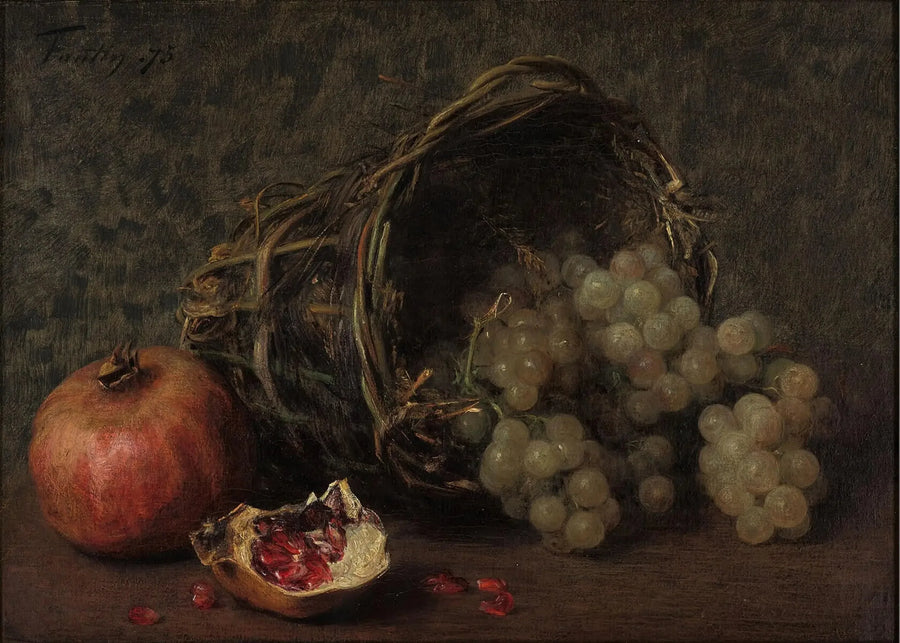 Rosiner og granatæbler - Henri Fantin-Latour