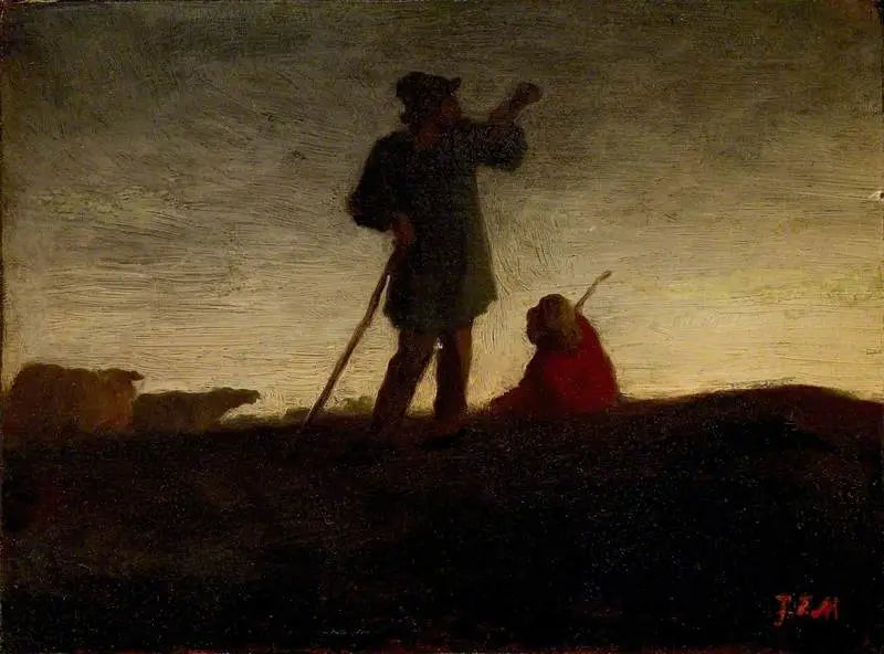 Påmindelse om flokken - Jean-François Millet