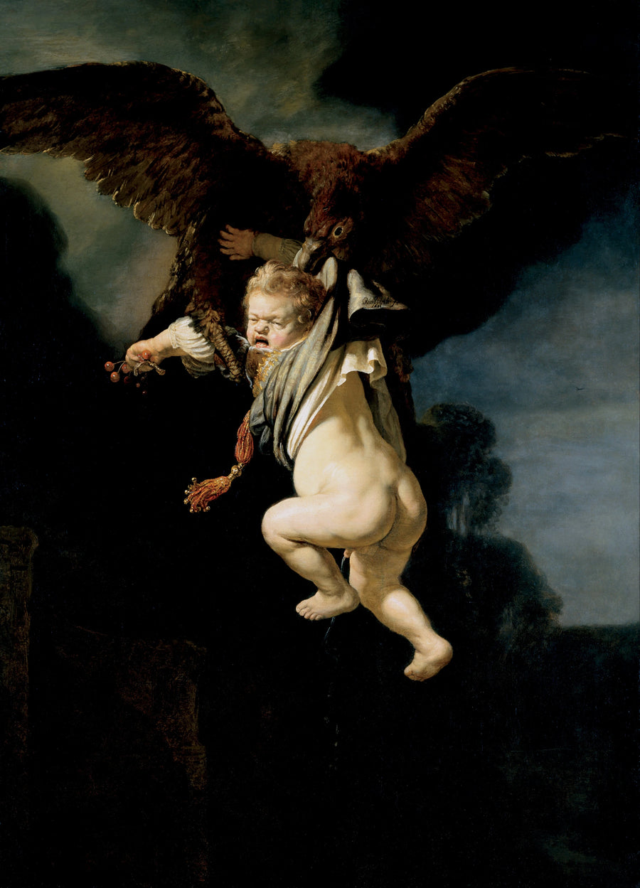 Ganymedes bortførelse - Rembrandt
