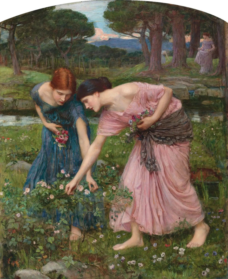 Saml rosenknopperne, så længe du kan - John William Waterhouse