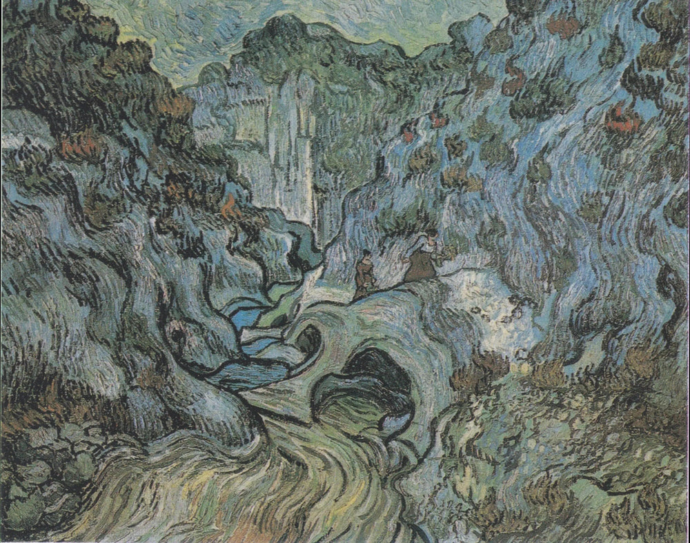Ravin des Peirolets - Vincent van Gogh image 1 reproduction d’œuvre d’art à l’huile