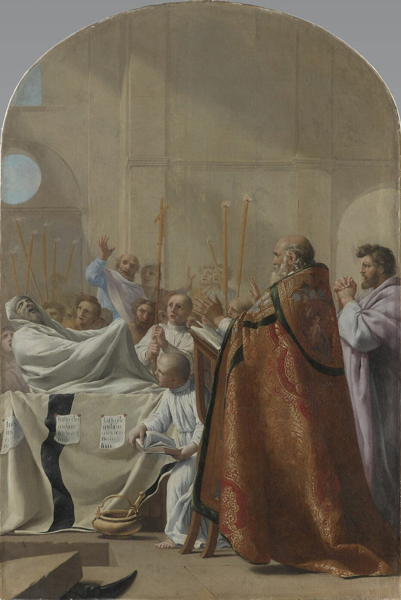 Raymond Diocres svarer efter sin død - Eustache Le Sueur