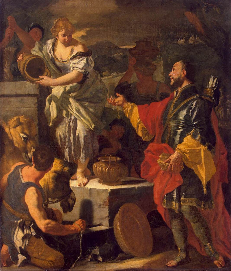 Rebecca ved brønden - Francesco Solimena