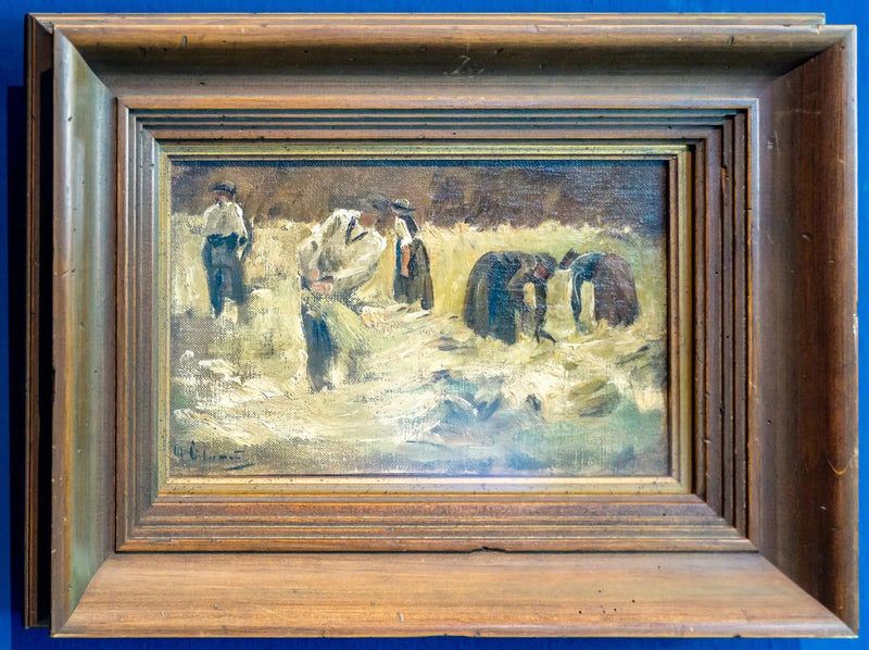 Høst af korn - Max Liebermann