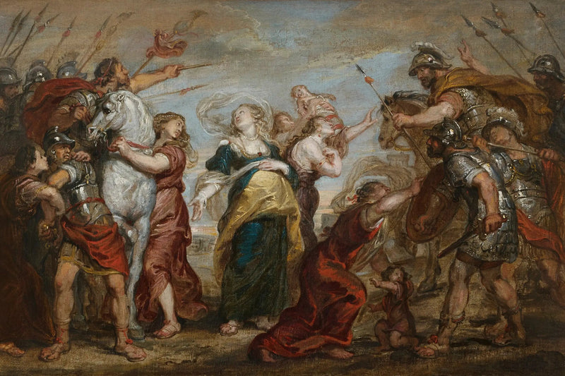 Forlig mellem Sabiner og romerne - Juste d'Egmont