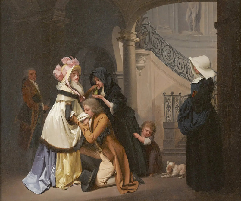 Hjertets genkendelse - Louis-Léopold Boilly