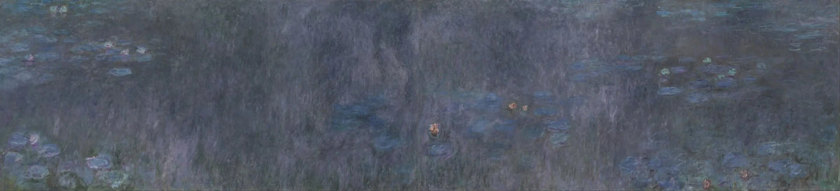 Trærefleksioner, Åkander - Claude Monet
