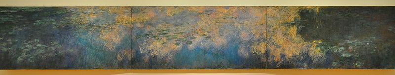 Skyrefleksioner, MoMA triptykon W1972 -1974 - Claude Monet