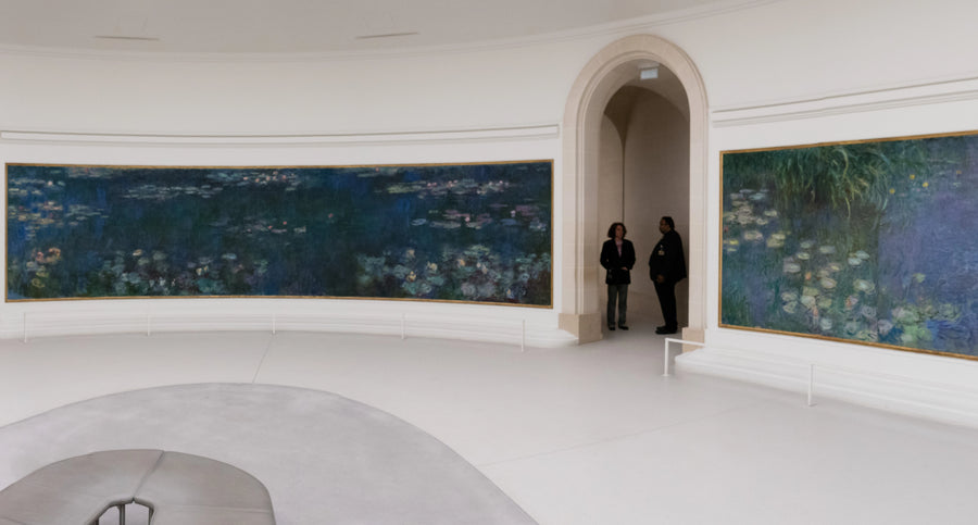 Grønne refleksioner, Åkanderne - Claude Monet