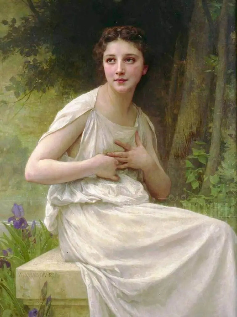 Refleksion - Bouguereau