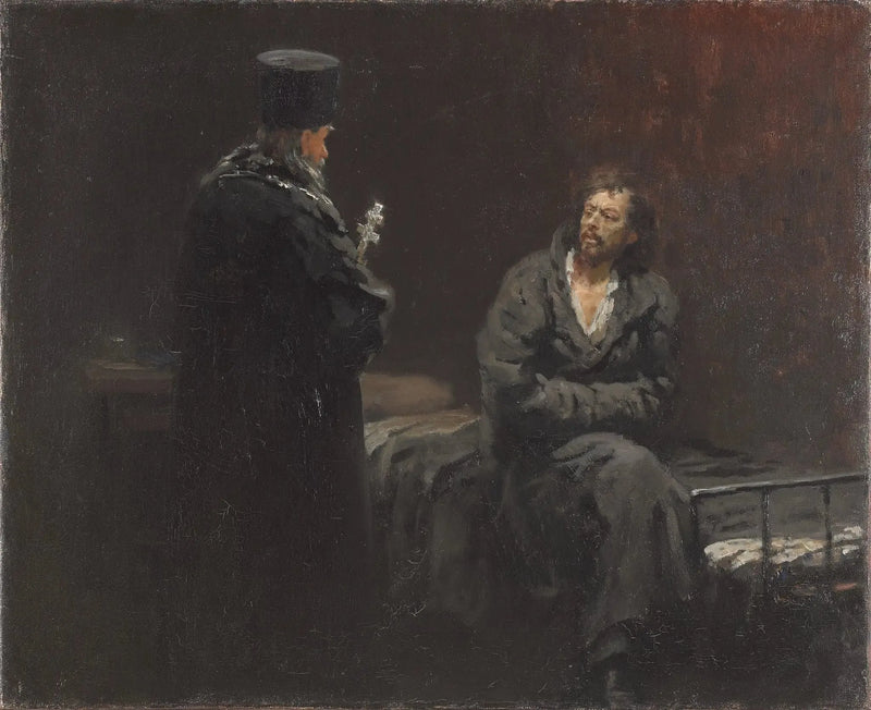 Nægtelse af at tilstå - Ilja Repin