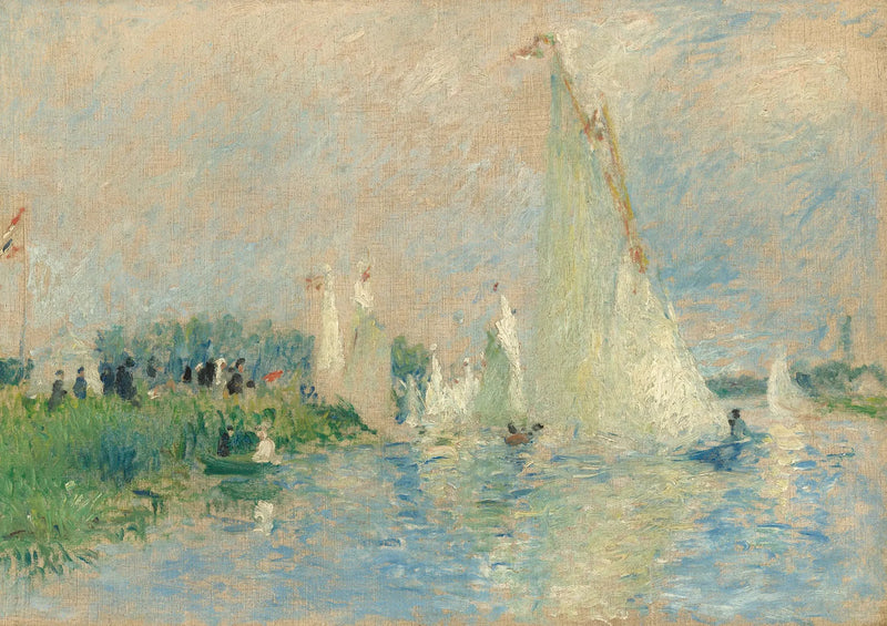 Regattaer i Argenteuil - Pierre-Auguste Renoir