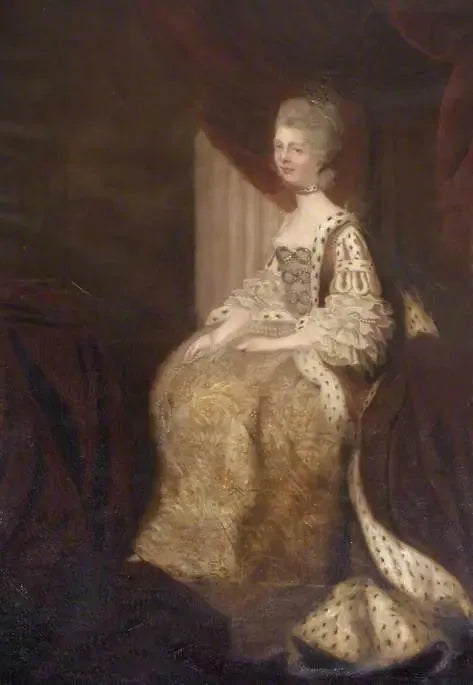 Reine Charlotte (1744–1818), hustru til George III - Joshua Reynolds