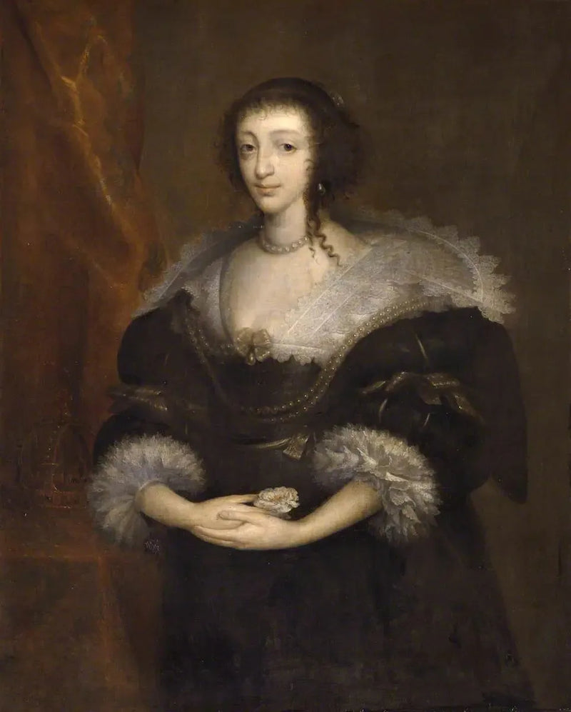 Reine Henriette Marie (1609–1669), dronninginde af Charles I - Antoine van Dyck
