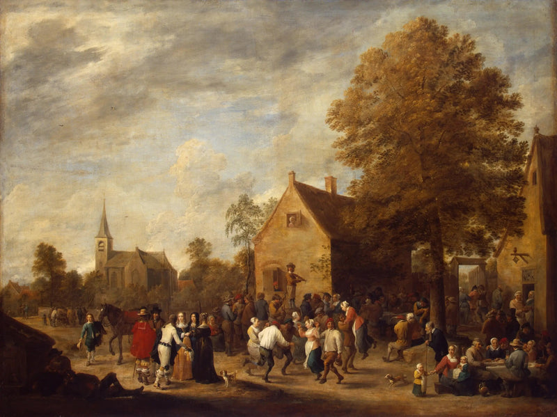 Flandrers Glæde - David Teniers den Yngre