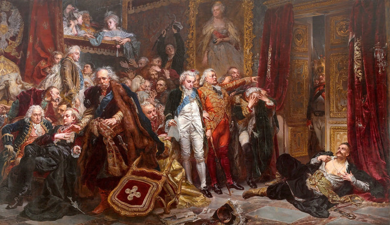 Rejtan - Polens fald. - Jan Matejko