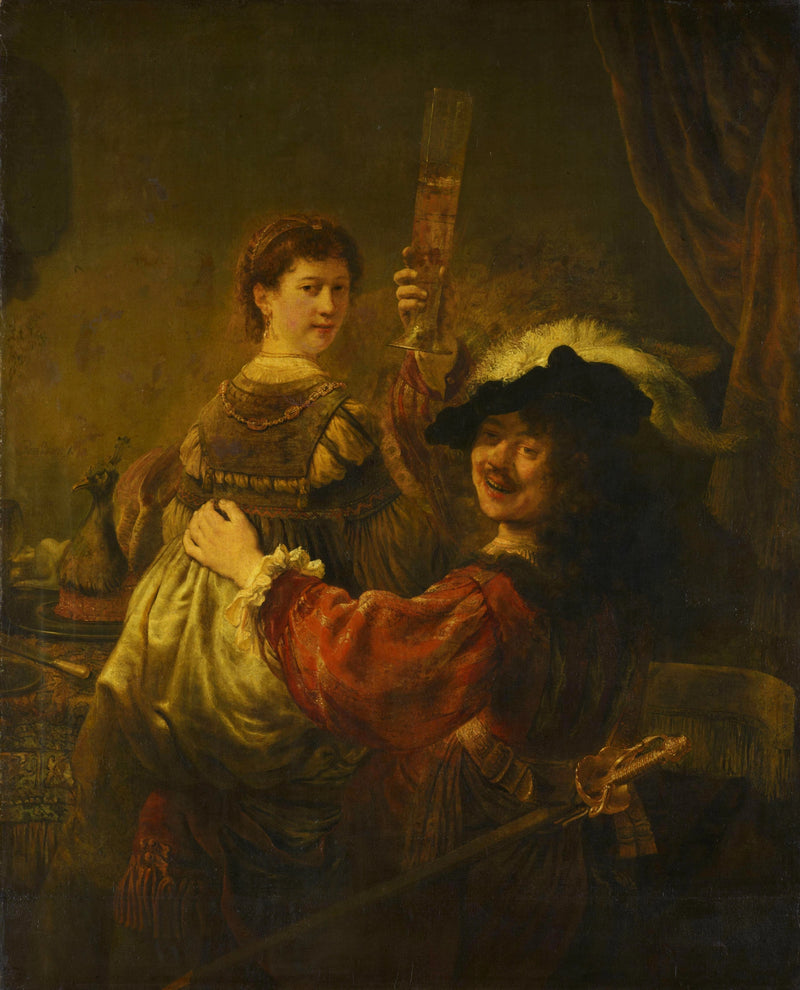 Det lykkelige par - Rembrandt