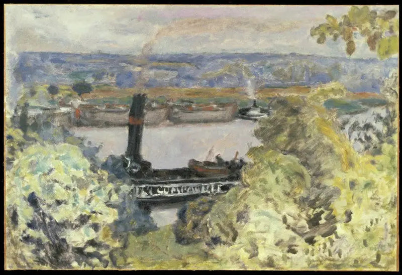 Bugserbåd på Seinen - Pierre Bonnard