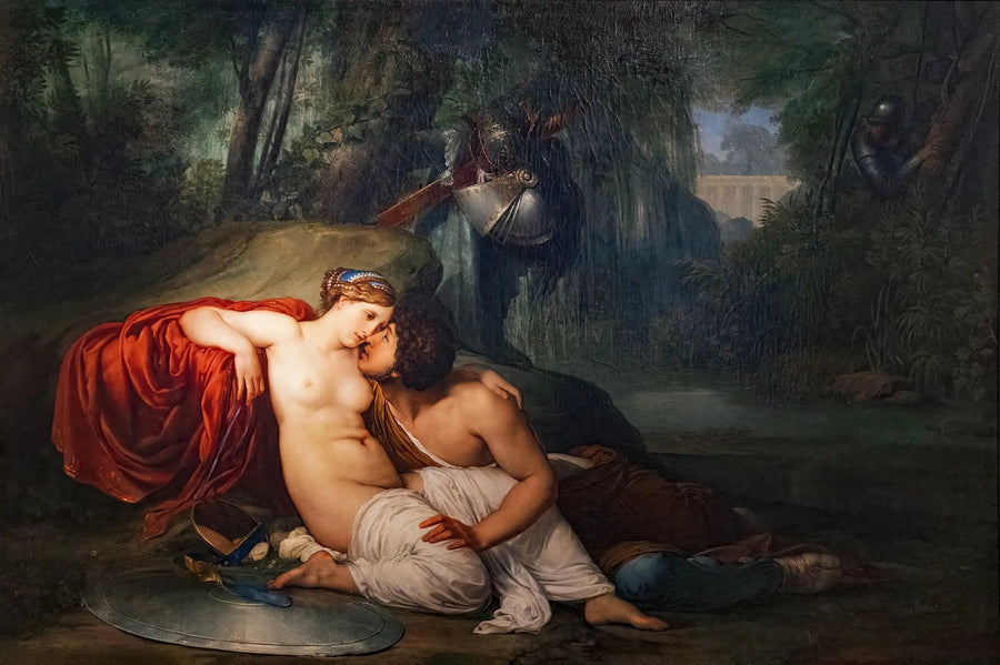 Renaud og Armide - Francesco Hayez