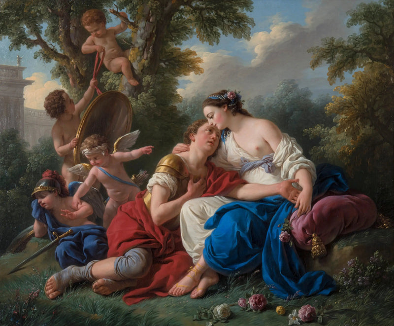 Renaud og Armide - Louis Jean François Lagrene
