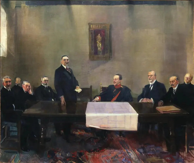Møde med Patronato de la Casa-Museo de El Greco, Toledo - Joaquín Sorolla
