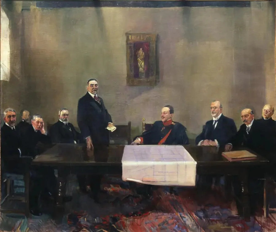 Møde med Patronato de la Casa-Museo de El Greco, Toledo - Joaquín Sorolla