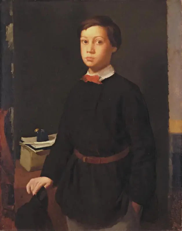 René de Gas ved blækhuset - Edgar Degas