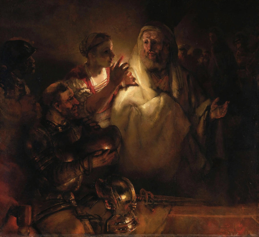 Foragt for Sankt Peter - Rembrandt