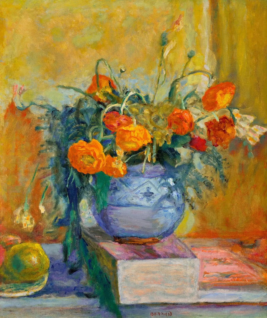 Renonkel i den blå vase - Pierre Bonnard