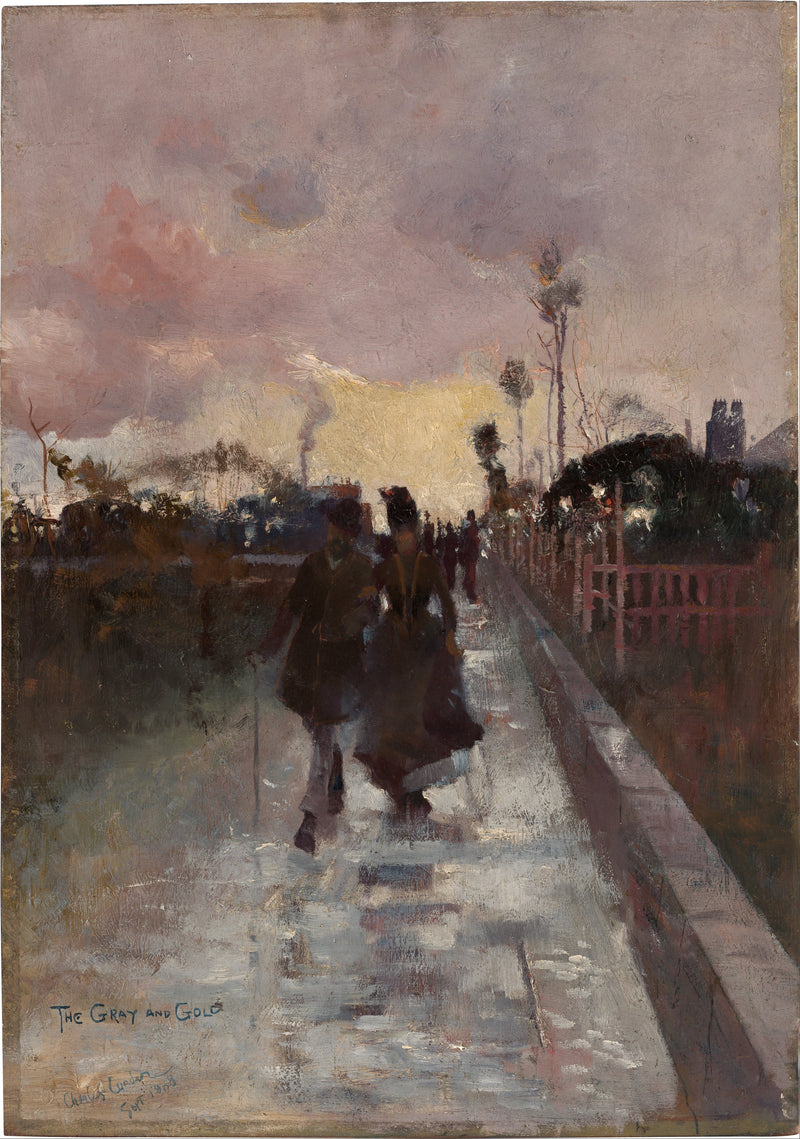 Kom hjem (Den Grå og Guld) - Charles Conder