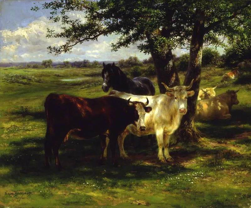 Middags hvil - Rosa Bonheur
