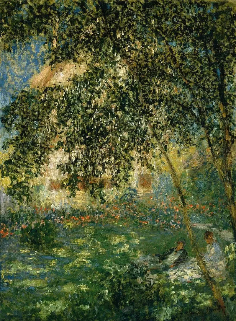 Hvil i haven, Argenteuil W408 - Claude Monet