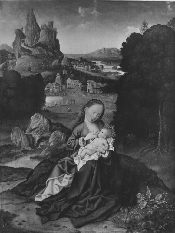 Hvile dig under flyvningen - Joos van Cleve