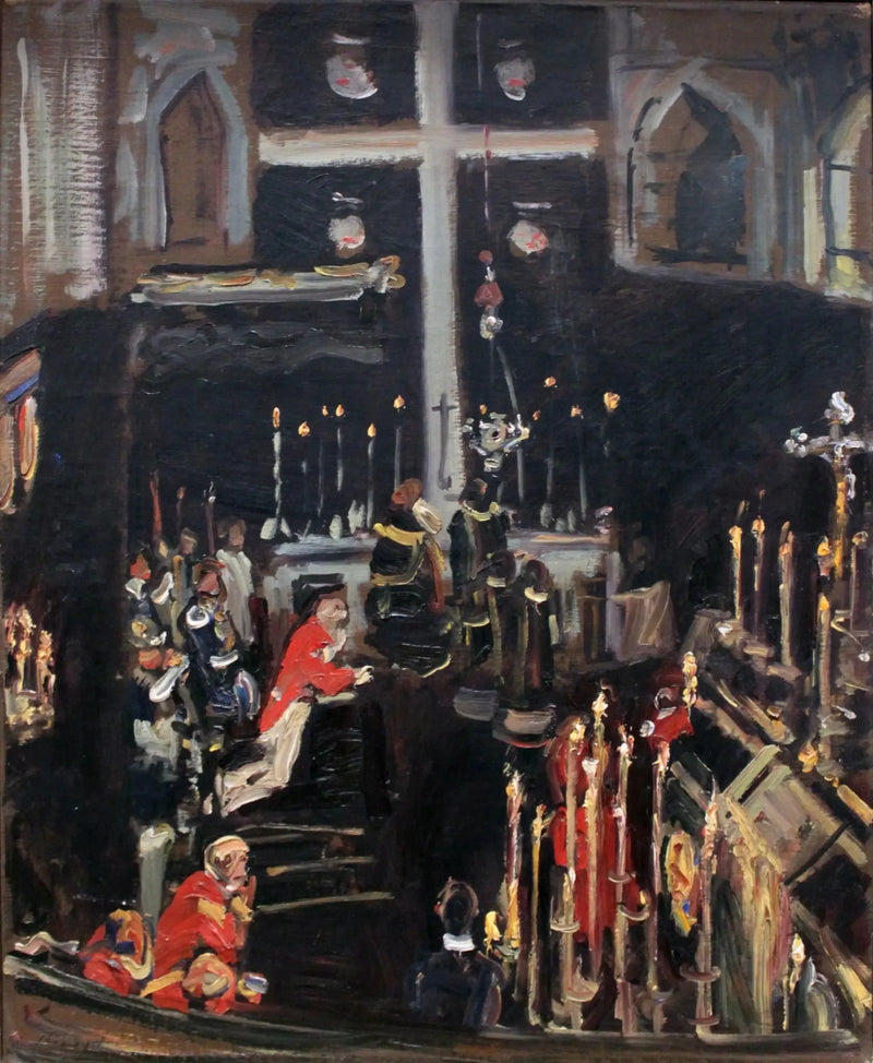 Requiem for St. Georgs ridderne - Max Slevogt