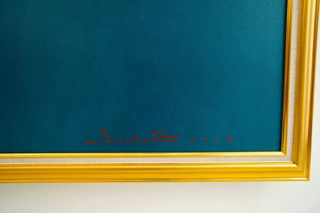 Requin | 150 x 200 cm image 8 copie de tableau peinte à la main