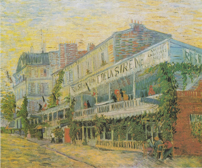 Restaurant de la Sirène i Asnières - Vincent van Gogh